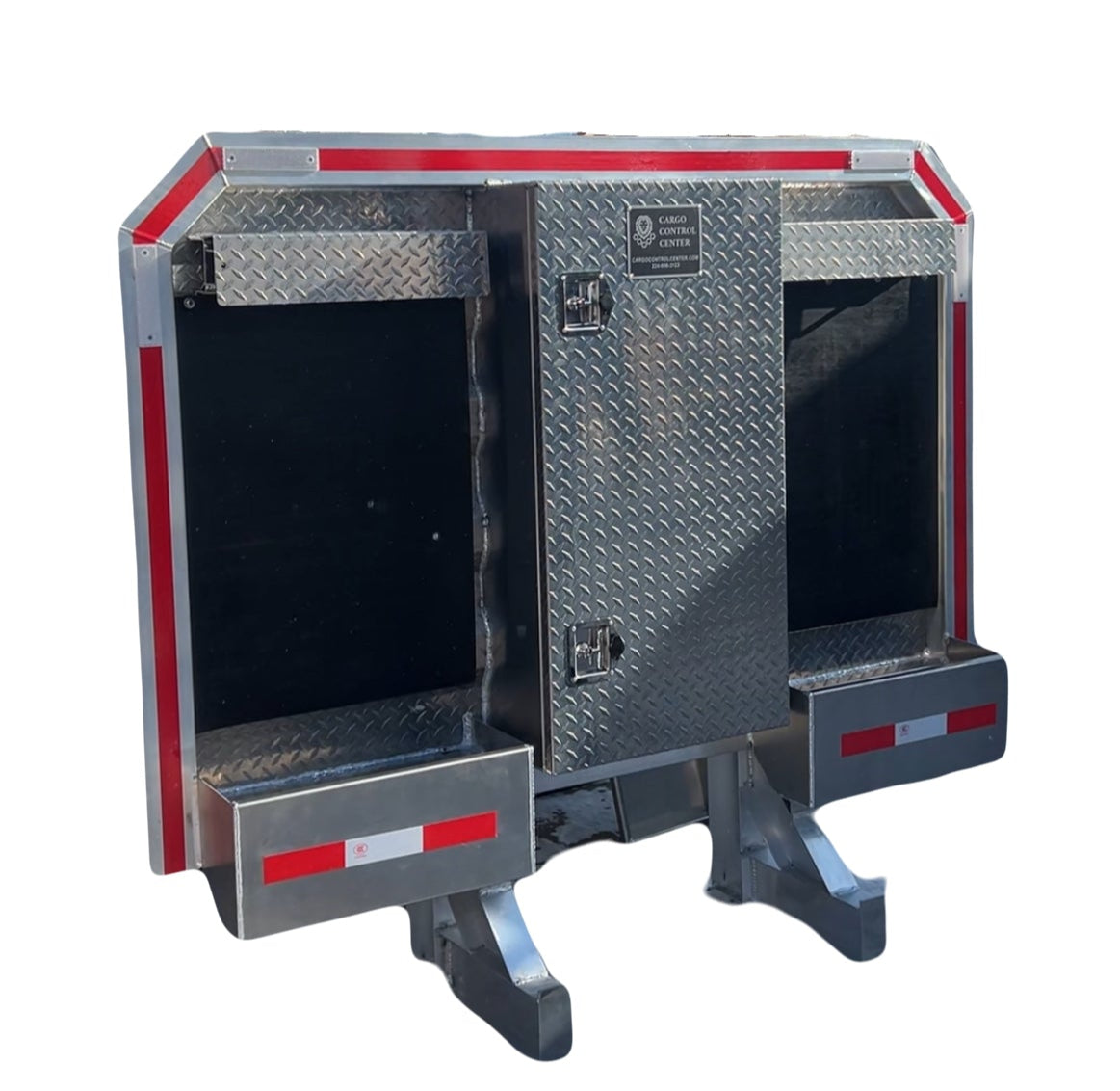 CAB RACK DIAMOND WITH TOOL BOX 68 IN X 80 IN