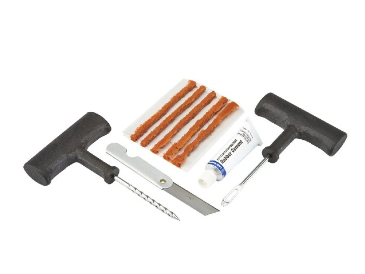Tire Repair Kit, Tubeless — 9-Piece