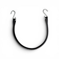 21in EPDM Tarp Bungee Straps — Box of 50, Crimped S-Hooks