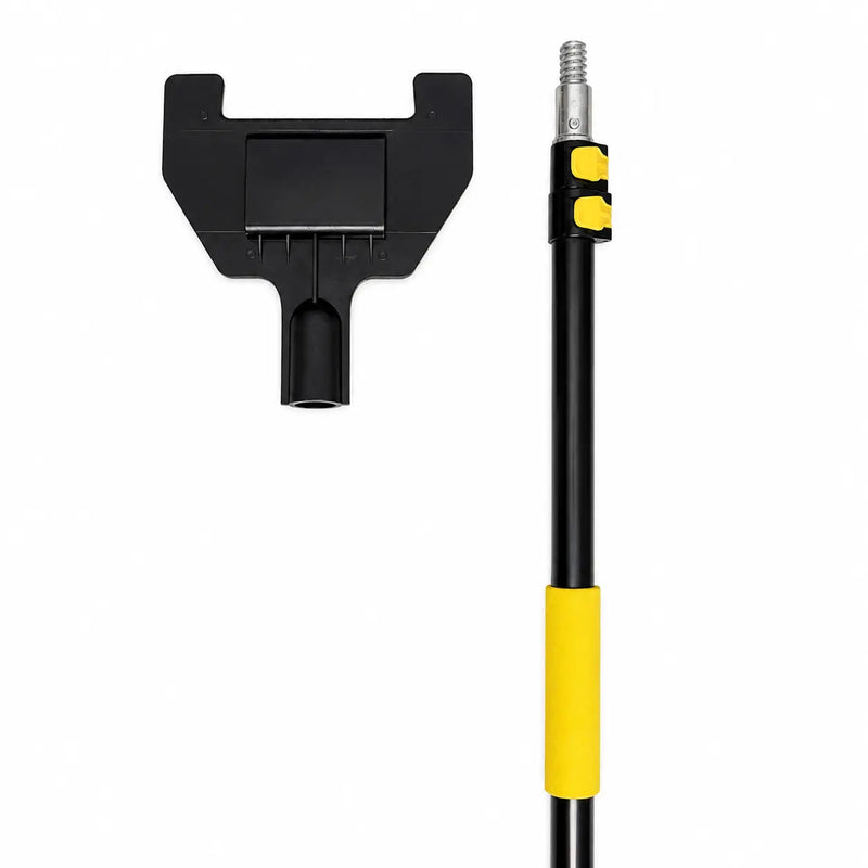 8 ft Extension Handle for Corner Protectors — Aluminum, V-Shaped Head