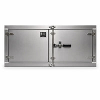 Aluminum Underbody Trailer Tool Box, 24x24x60 — Double Door