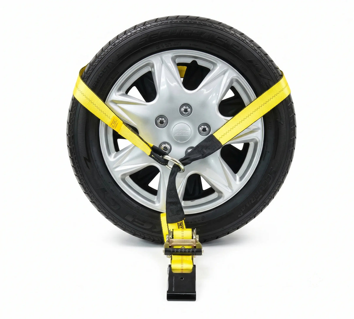 2" x 10' Lasso Strap with Ratchet & Flat Hook — Car Hauler