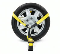 2" x 10' Lasso Strap with Ratchet & Flat Hook — Car Hauler