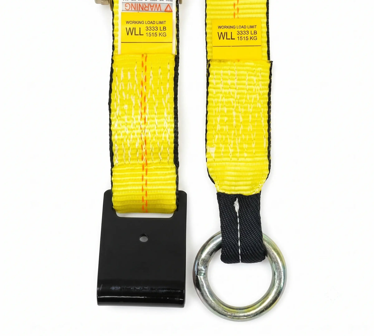 2" x 10' Lasso Strap with Ratchet & Flat Hook — Car Hauler