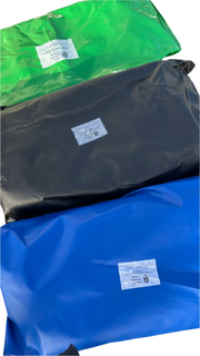 4FT HD Durable 18oz Steel Tarp 16' x 27' with Flap - Features Stainless Steel D-Rings