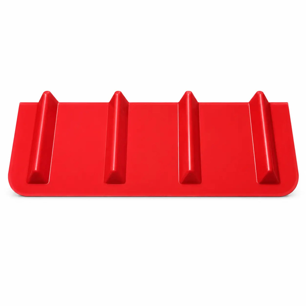 Plastic Corner Protector 24in, Red — V-Shaped Edge Protector