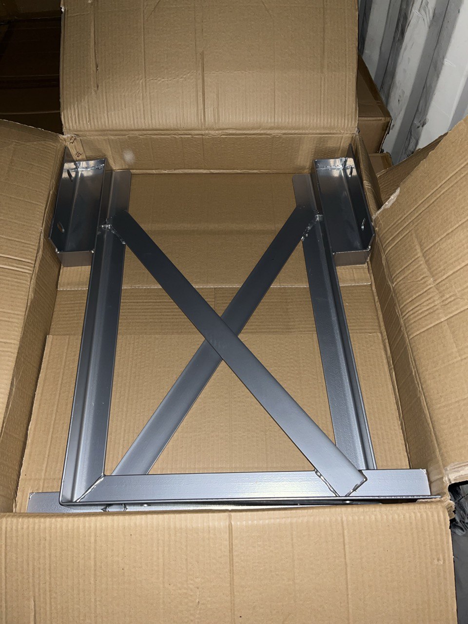 Mounting Brackets for 24x24 Trailer Tool Box — Set of 2