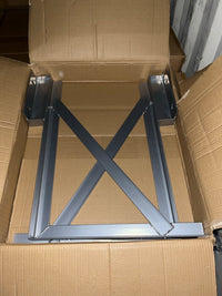 Mounting Brackets for 24x24 Trailer Tool Box — Set of 2