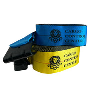4 inch x 40 ft winch strap with flat hook, heavy duty flatbed tie down, 5,400 lb WLL — Cargo Control Center