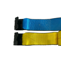 4 inch x 40 ft winch strap with flat hook, heavy duty flatbed tie down, 5,400 lb WLL — Cargo Control Center