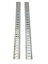 Horizontal E-Track Rail for Vans — 12-Gauge Galvanized Steel