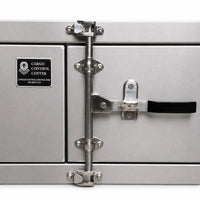 Aluminum Underbody Trailer Tool Box, 18x18x60 — Double Door