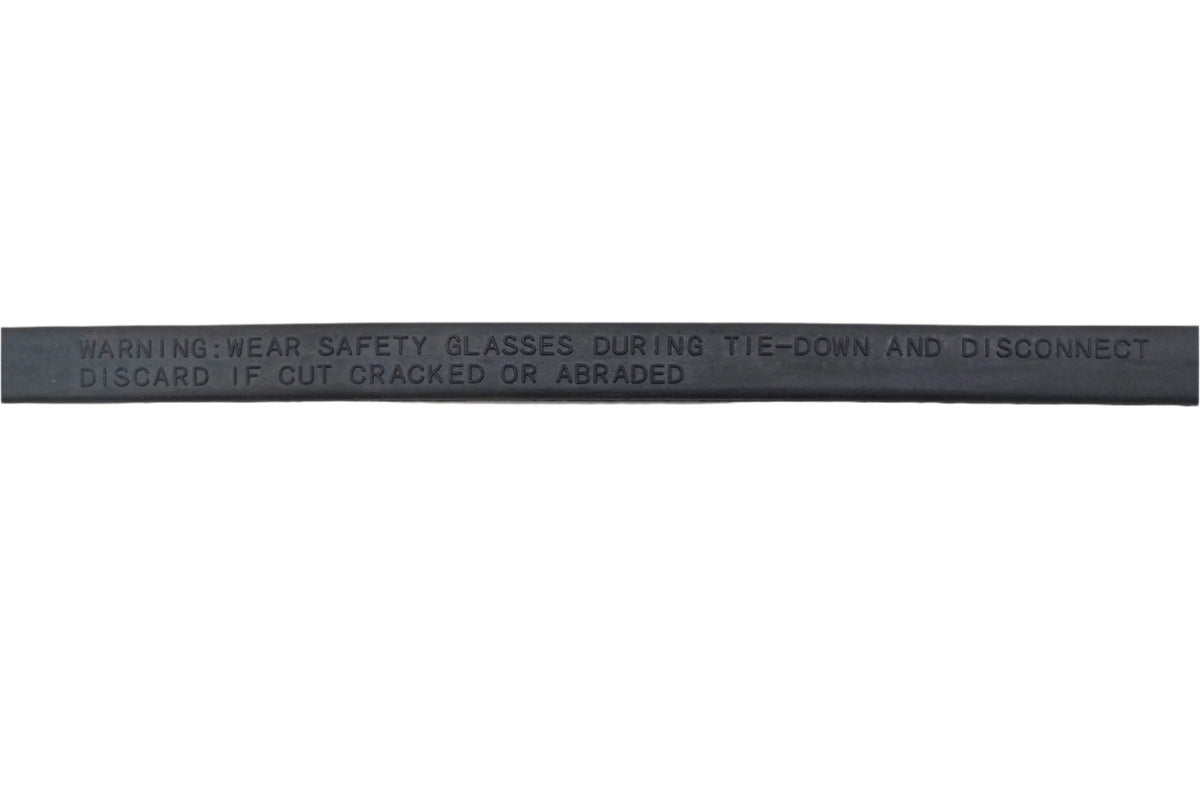 21in EPDM Tarp Bungee Straps — Box of 50, S-Hooks