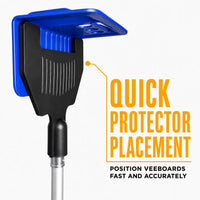 8 ft Extension Handle for Corner Protectors — Aluminum, V-Shaped Head