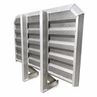 Headache Rack for Semi Truck — Aluminum, Chain Hangers & Tray, 68x80
