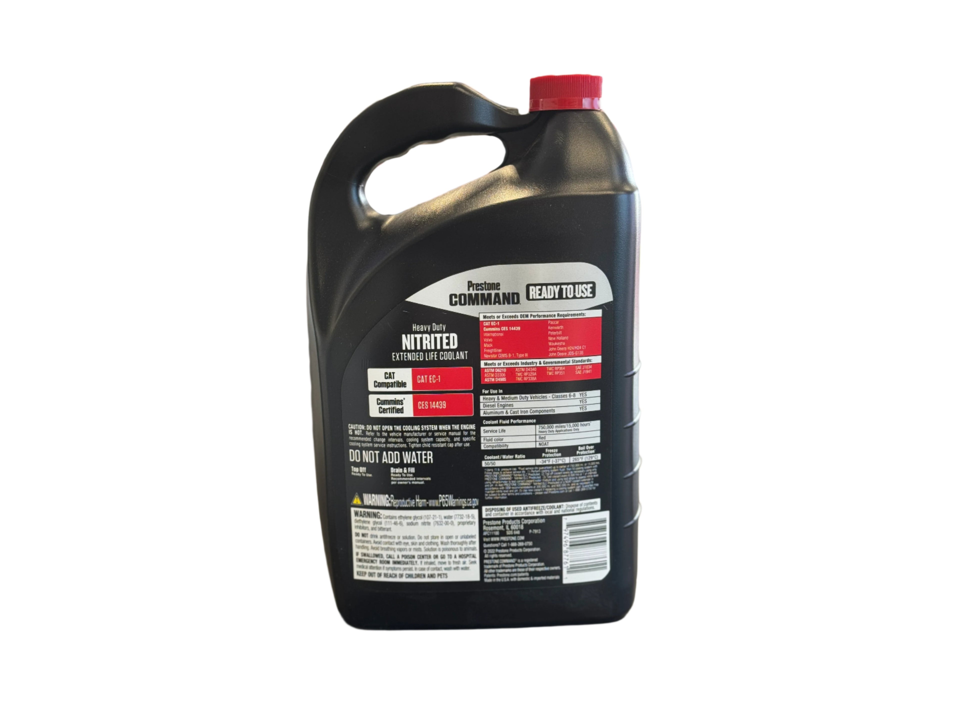 Antifreeze Coolant, Red, 1 gal