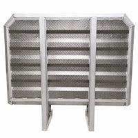Headache Rack for Semi Truck — Aluminum, Chain Hangers & Tray, 68x80