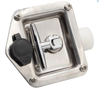 Headache Rack Tool Box T-Lock Replacement — Stainless Steel