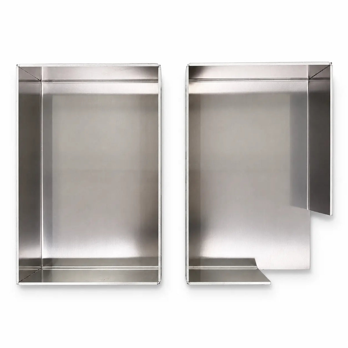 Aluminum Dunnage Rack for Reitnouer Flatbed — Wood Holder, Pair