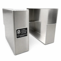 Aluminum Dunnage Rack for Flatbed Trailer — Wood Holder, Pair