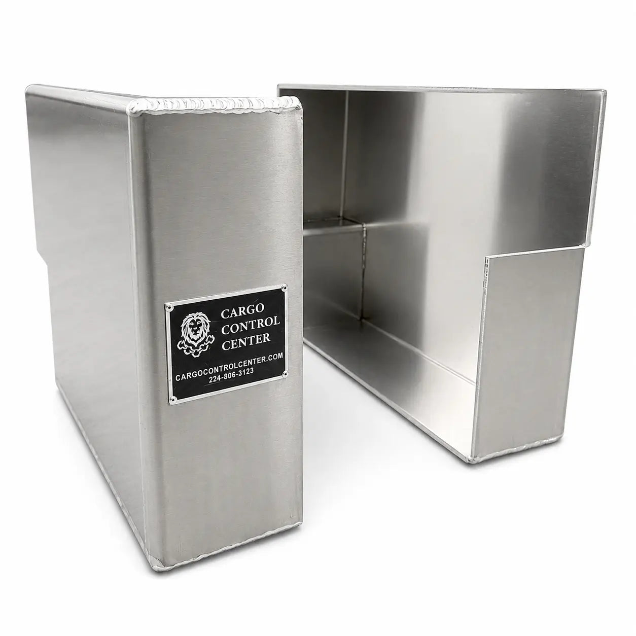 Aluminum Dunnage Rack for Flatbed Trailer — Wood Holder, Pair