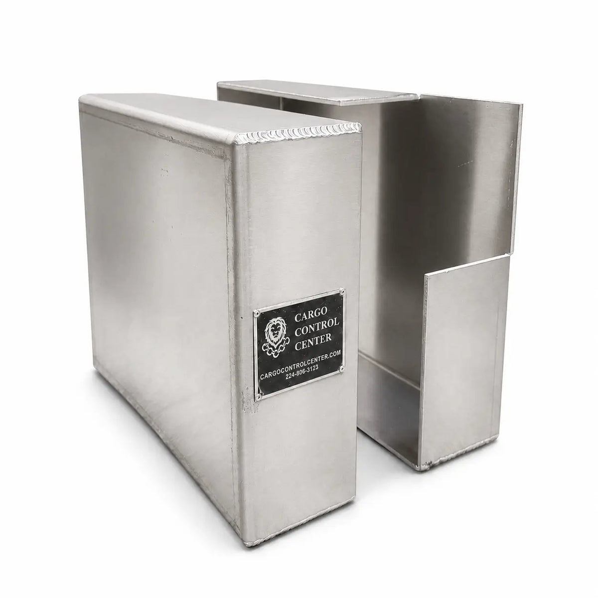 Aluminum Dunnage Rack for Reitnouer Flatbed — Wood Holder, Pair