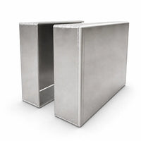 Aluminum Dunnage Rack for Reitnouer Flatbed — Wood Holder, Pair