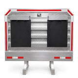 Headache Rack for Semi Truck — Aluminum, Chain Hangers & Tray, 68in x 80in