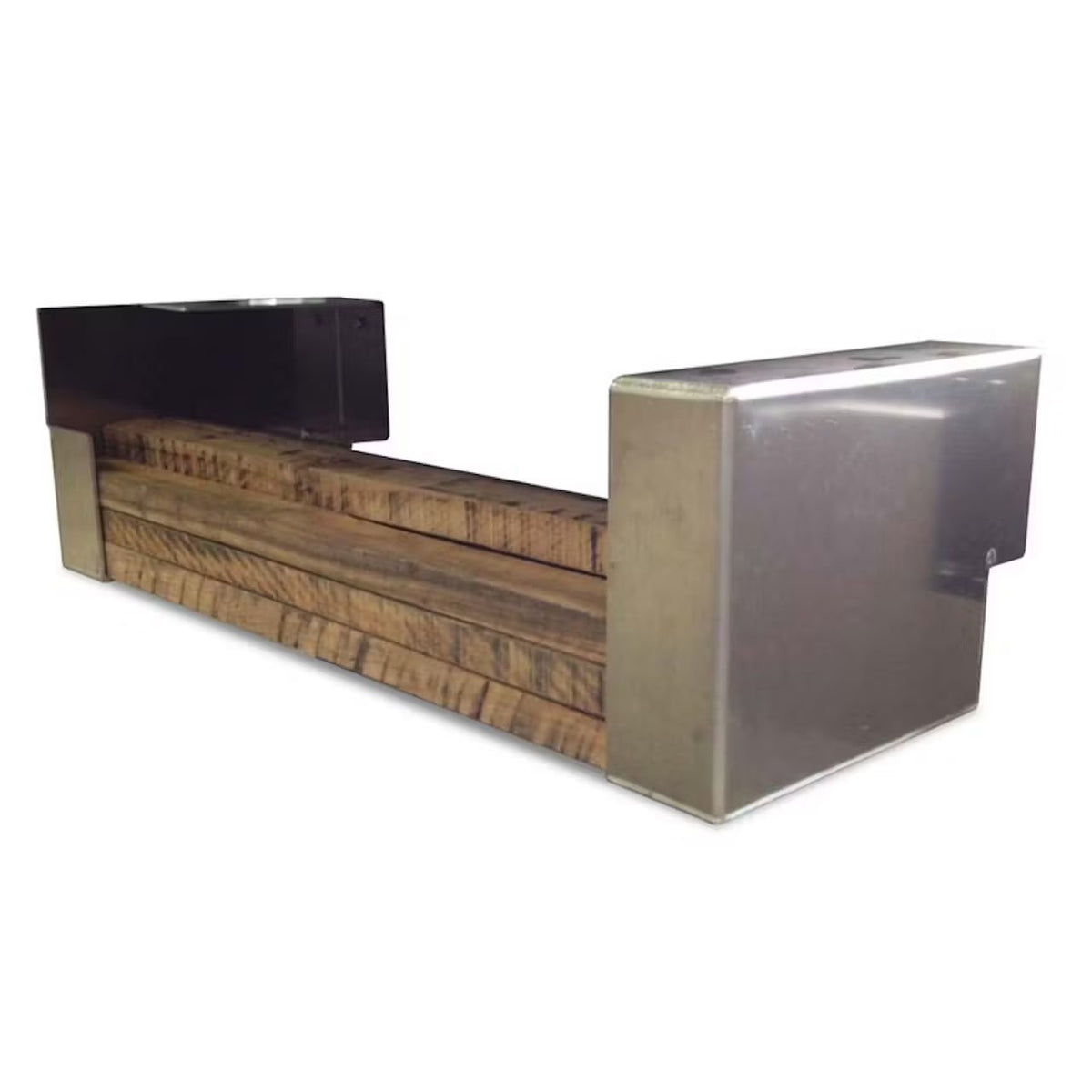 Aluminum Dunnage Rack for Flatbed Trailer — Wood Holder, Pair