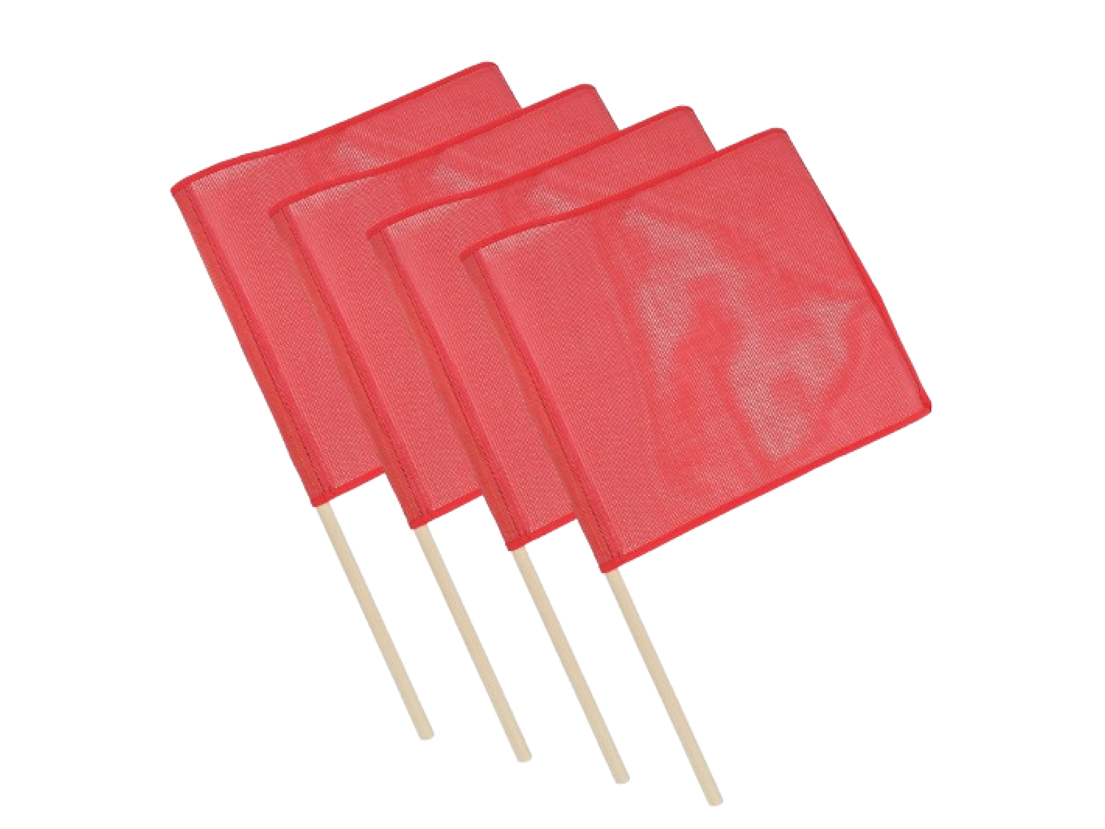 SAFETY FLAG DOWEL 18 IN X 18 IN