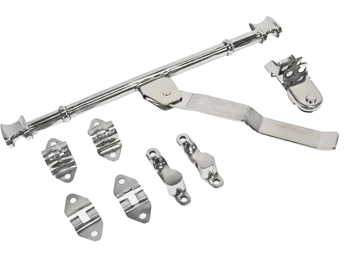 Replacement 24in Paddle Lock for Trailer Tool Box, w/ Fasteners