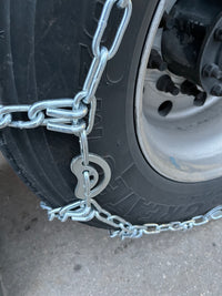 Winter Tire Chain, Super Single 445/50-22.5 — Ladder Style