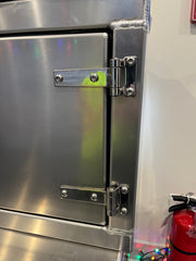 ALUMINUM TRAILER TOOLBOX 18 IN X 18 IN X 60 IN