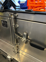 ALUMINUM TRAILER TOOLBOX 18 IN X 18 IN X 60 IN