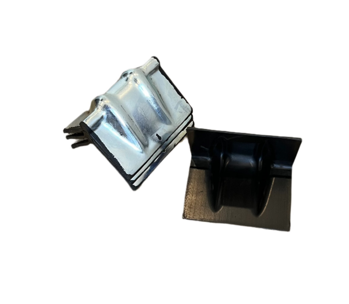 Steel Corner Protector, Rubber-Lined — Grip Edge Protector 1 3/4"-2"