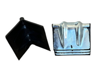 Steel Corner Protector, Rubber-Lined — Grip Edge Protector 1 3/4"-2"