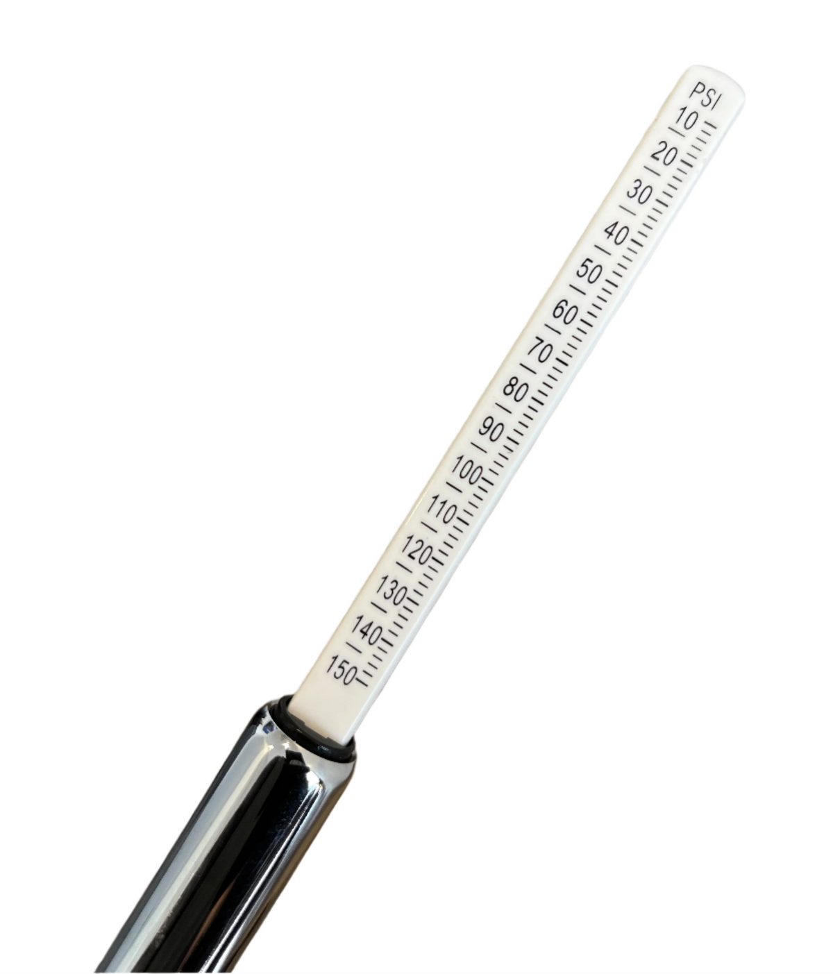 Heavy-Duty Dual Head Tire Pressure Gauge, 10-150 psi