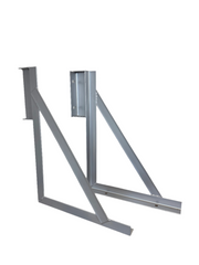 Mounting Brackets for Trailer Toolbox 24