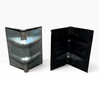 Steel Corner Protector, Rubber-Lined — Grip Edge Protector 1 3/4"-2"