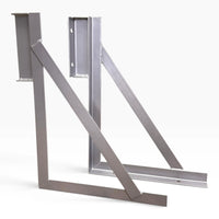 Mounting Brackets for 24in x 24in Trailer Tool Box — Set of 2