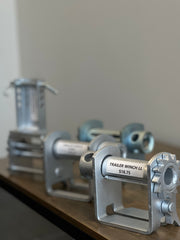 DOUBLE L SLIDER, ZINC COATED TRAILER WINCH