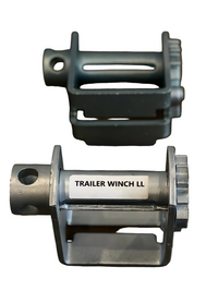 Sliding Trailer Winch, Zinc-Coated — Double L Track