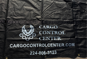FLAT SMOKE TARP 12 FT X 16 FT