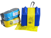 4 in. x 30 ft. Winch Strap with Flat Hook, Flatbed tie down straps WLL 5400 lbs