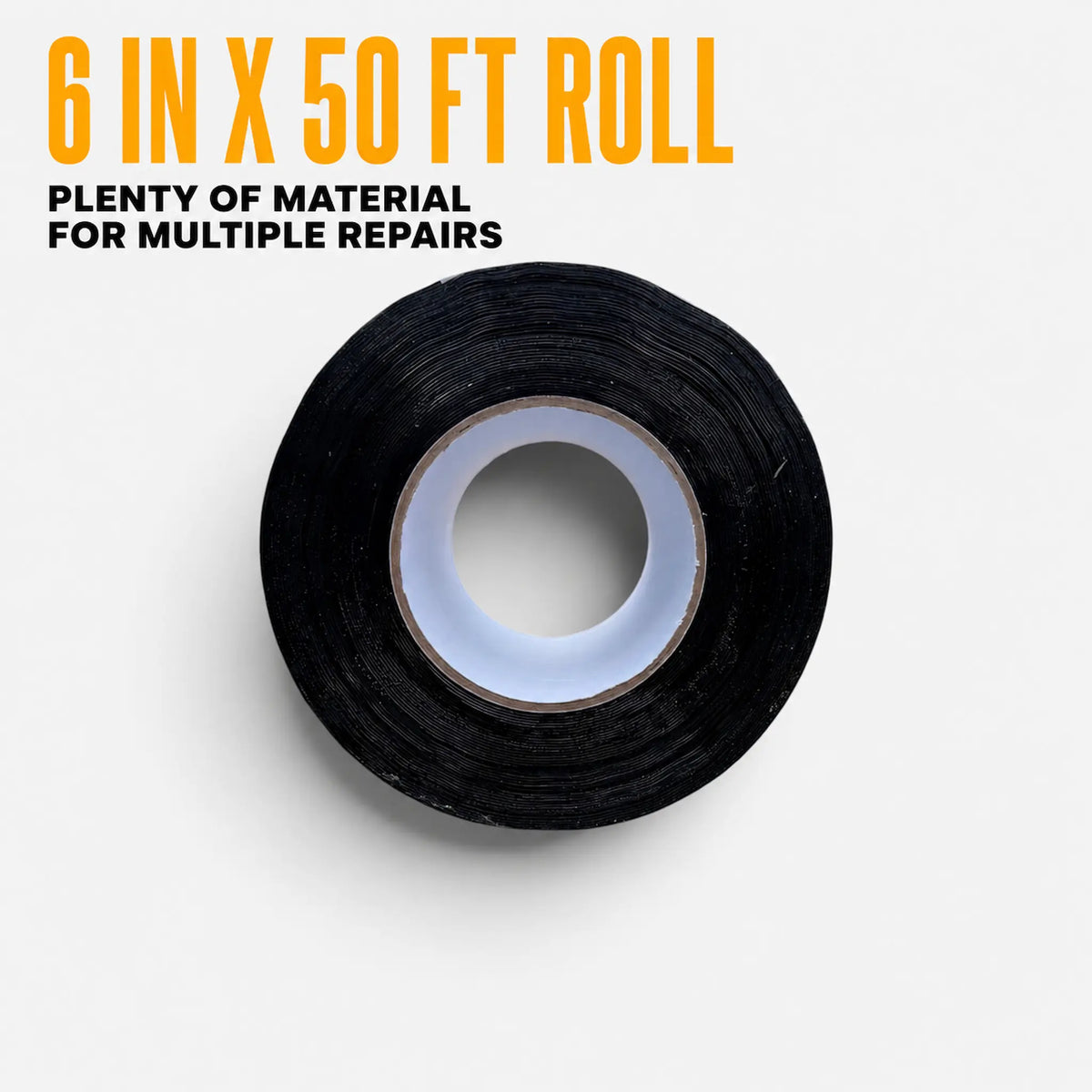 Tarp Repair Tape 6in x 50ft — 8.8oz PVC Vinyl