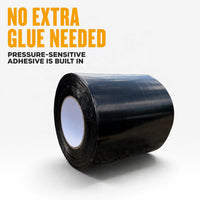 Tarp Repair Tape 6in x 50ft — 8.8oz PVC Vinyl