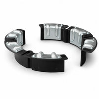 Heavy-Duty Metal Coil Protector, Set of 2 — Rubber-Lined Chain Guard
