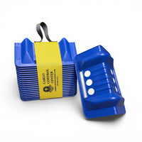 Plastic Corner Protector 4in x 10in — 20-Pack w/ Carry Bag