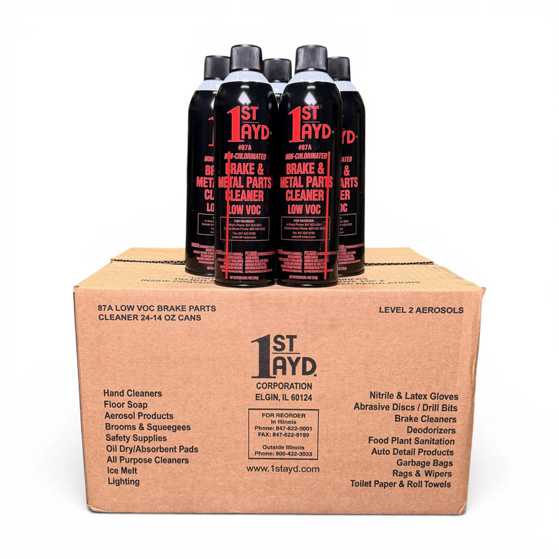 Brake & Metal Parts Cleaner 14oz — Case of 24, 1st AYD