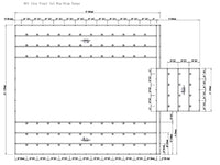 Flatbed Lumber Tarp 24x27, 8 FT Drop — 11oz RipStop